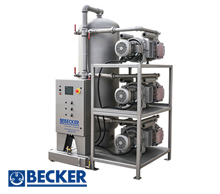 Becker Advantage D - Oil-Flooded Medical/Industrial Central Vacuum Systems 