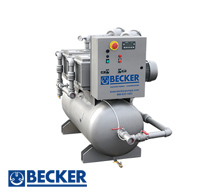 Becker Advantage L - Oil-Flooded Medical/Industrial Central Vacuum Systems 